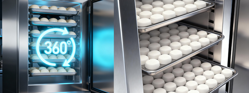 速冻柜-内部托盘展示